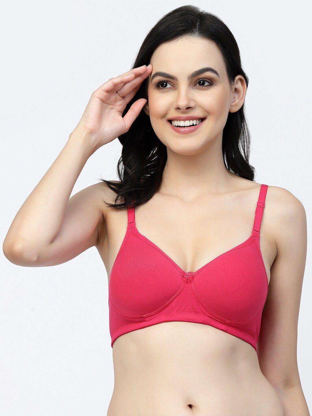 floret full coverage lightly padded non-wired super support t-shirt bra