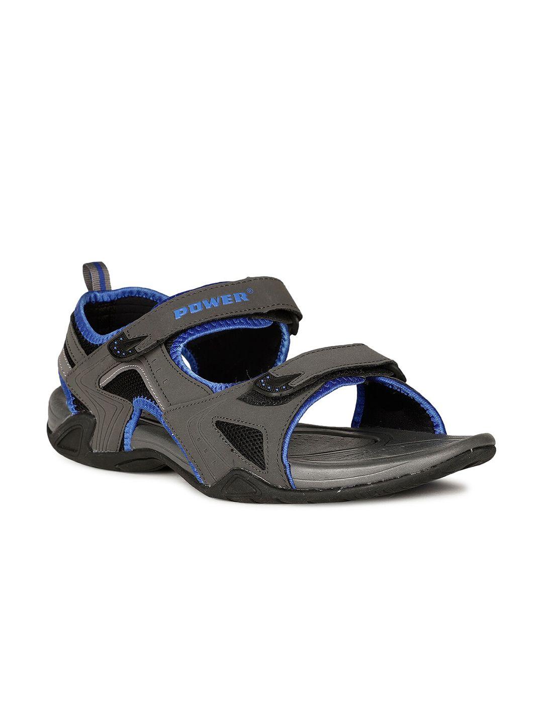 power men velcro comfort sandals