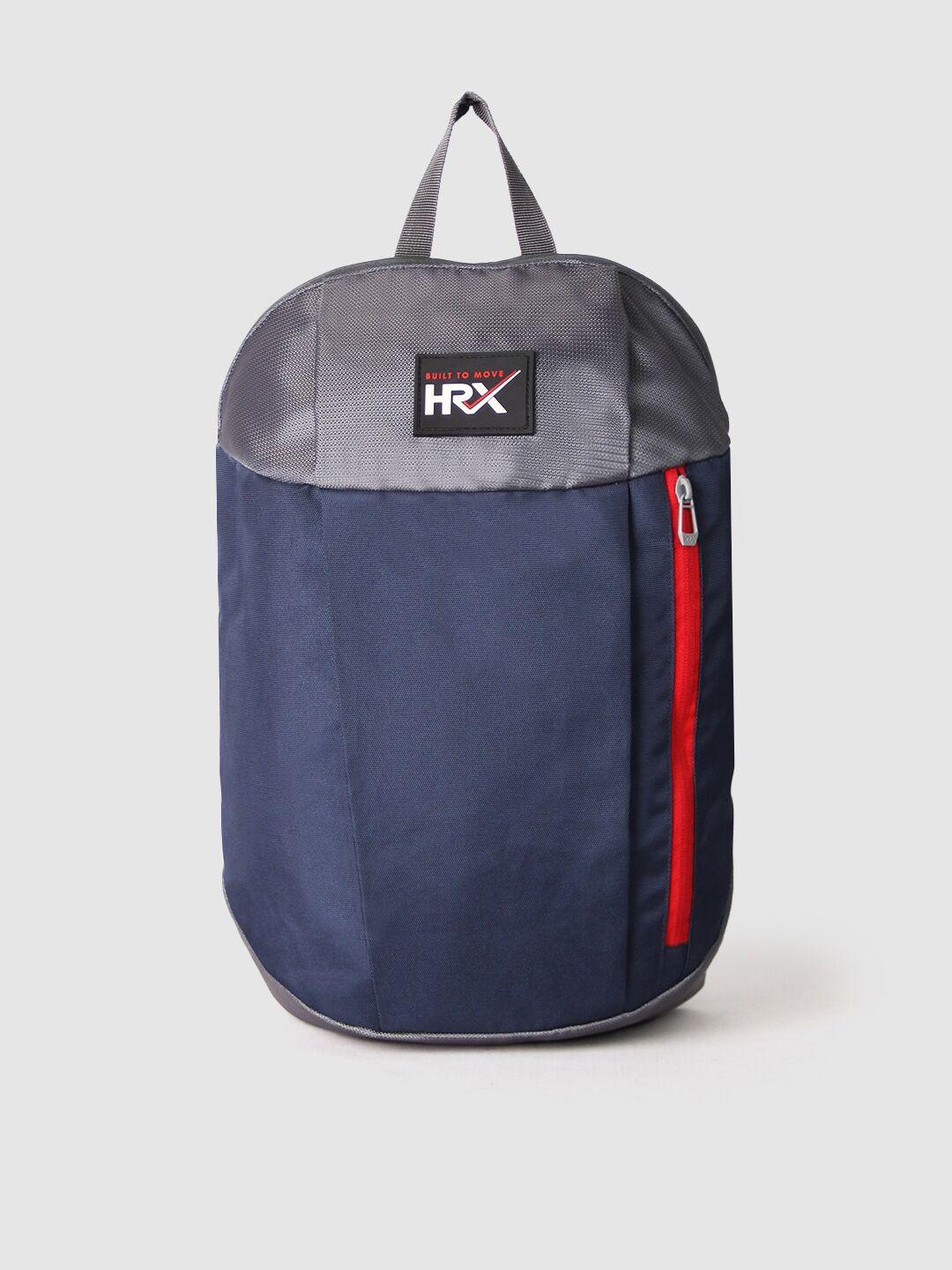 hrx by hrithik roshan colourblocked backpack