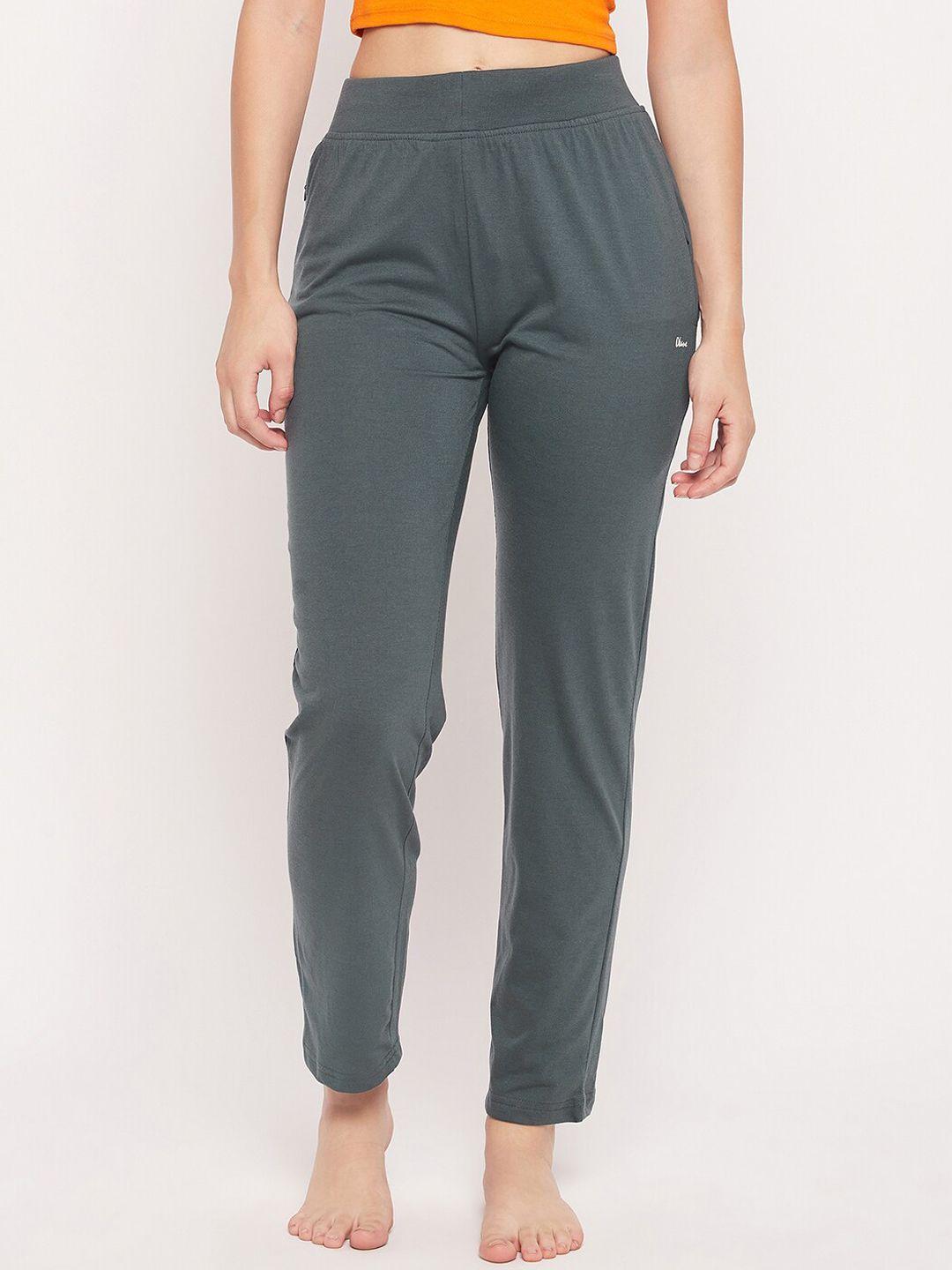 okane women mid rise cotton lounge pants