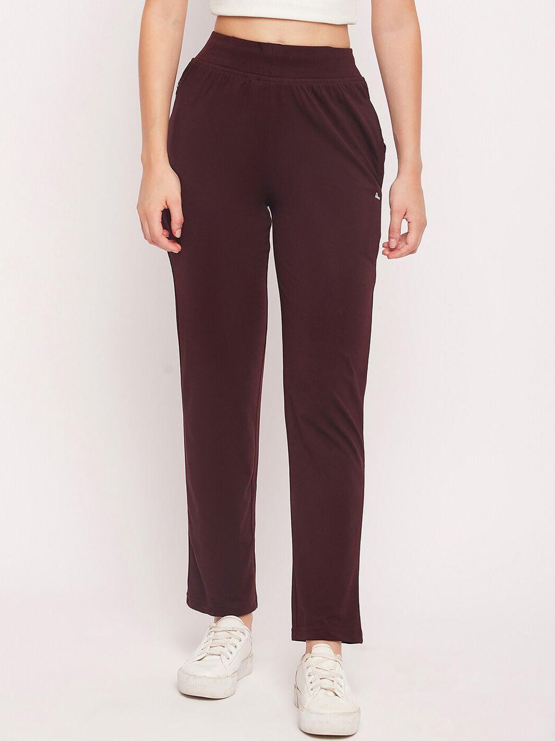 okane women mid rise cotton lounge pants