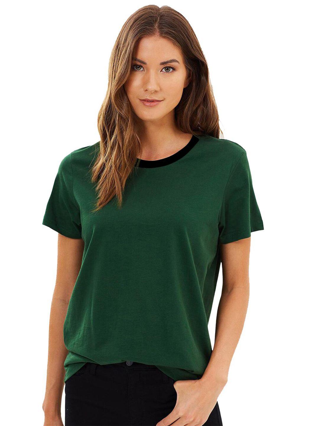 trends tower round neck pure cotton t-shirt