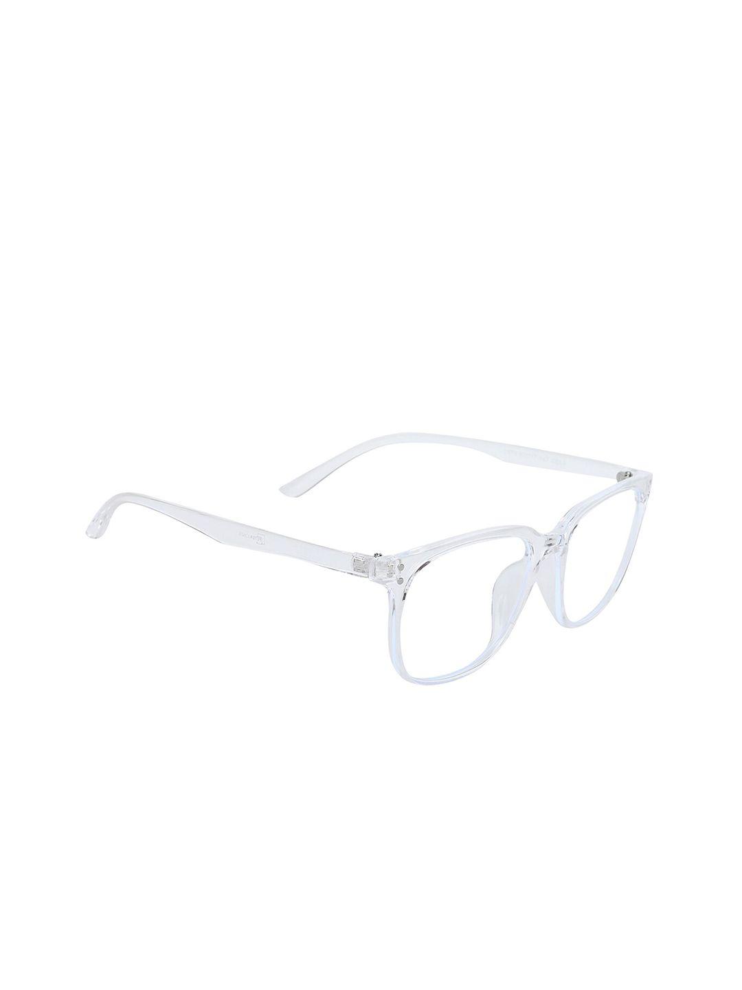 peter jones eyewear clear lens & square sunglasses with uv protected lens ag2373w_s1