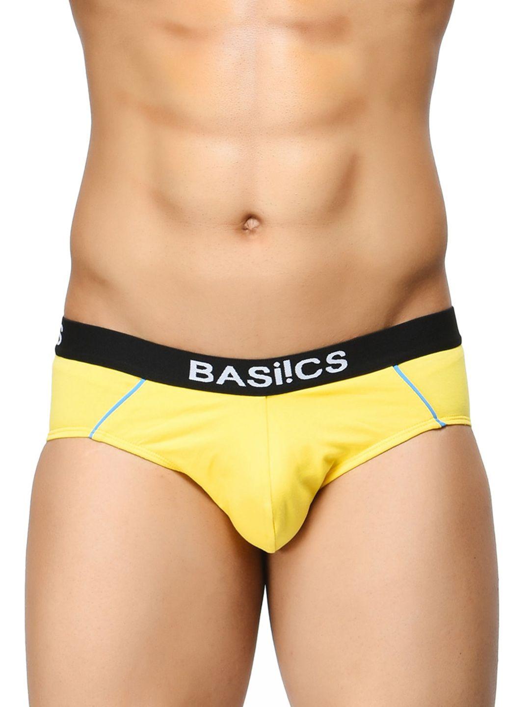 basiics by la intimo men inner elastic basic briefs