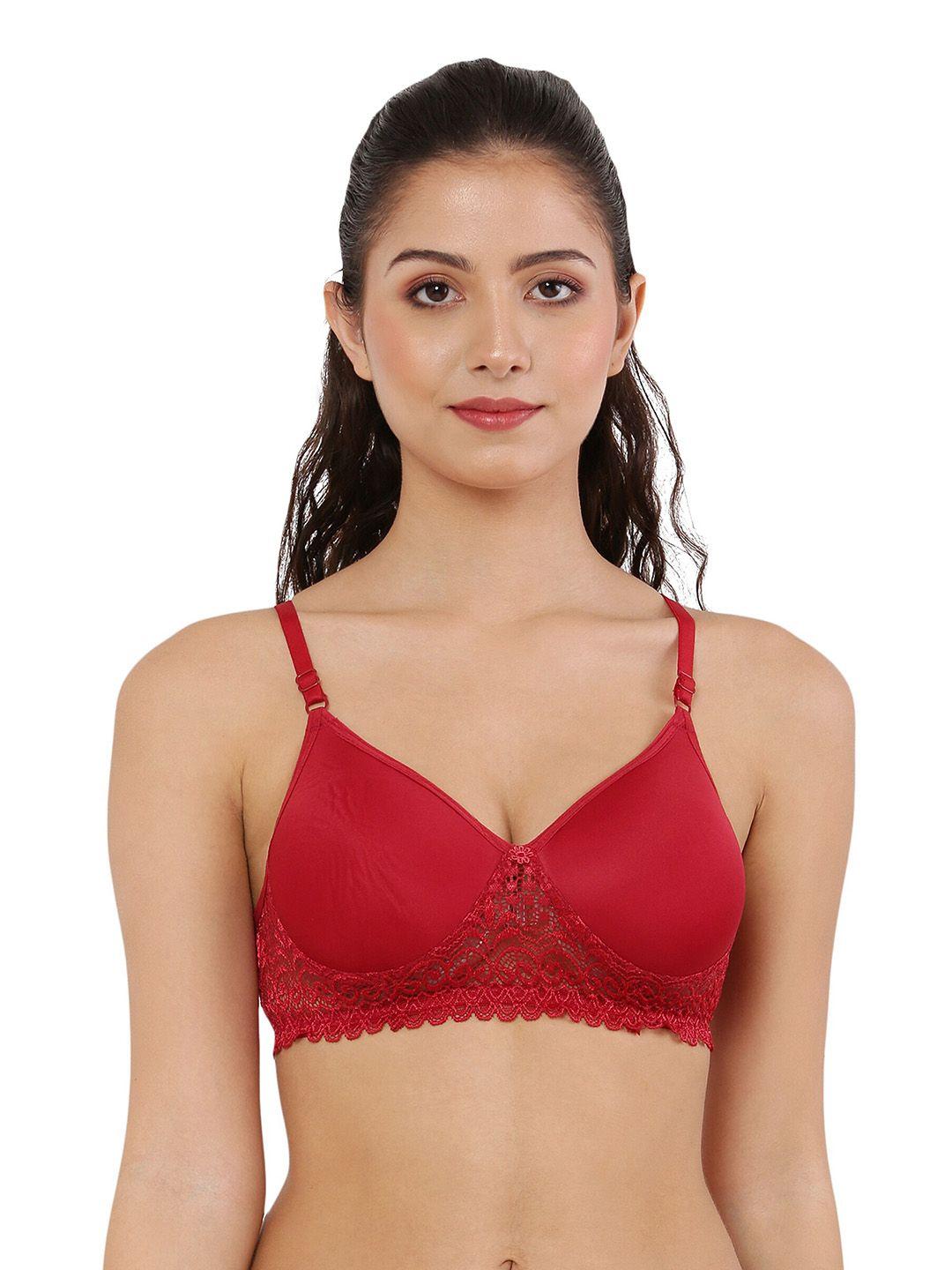 piylu medium coverage lightly padded all day comfort cotton push up bra