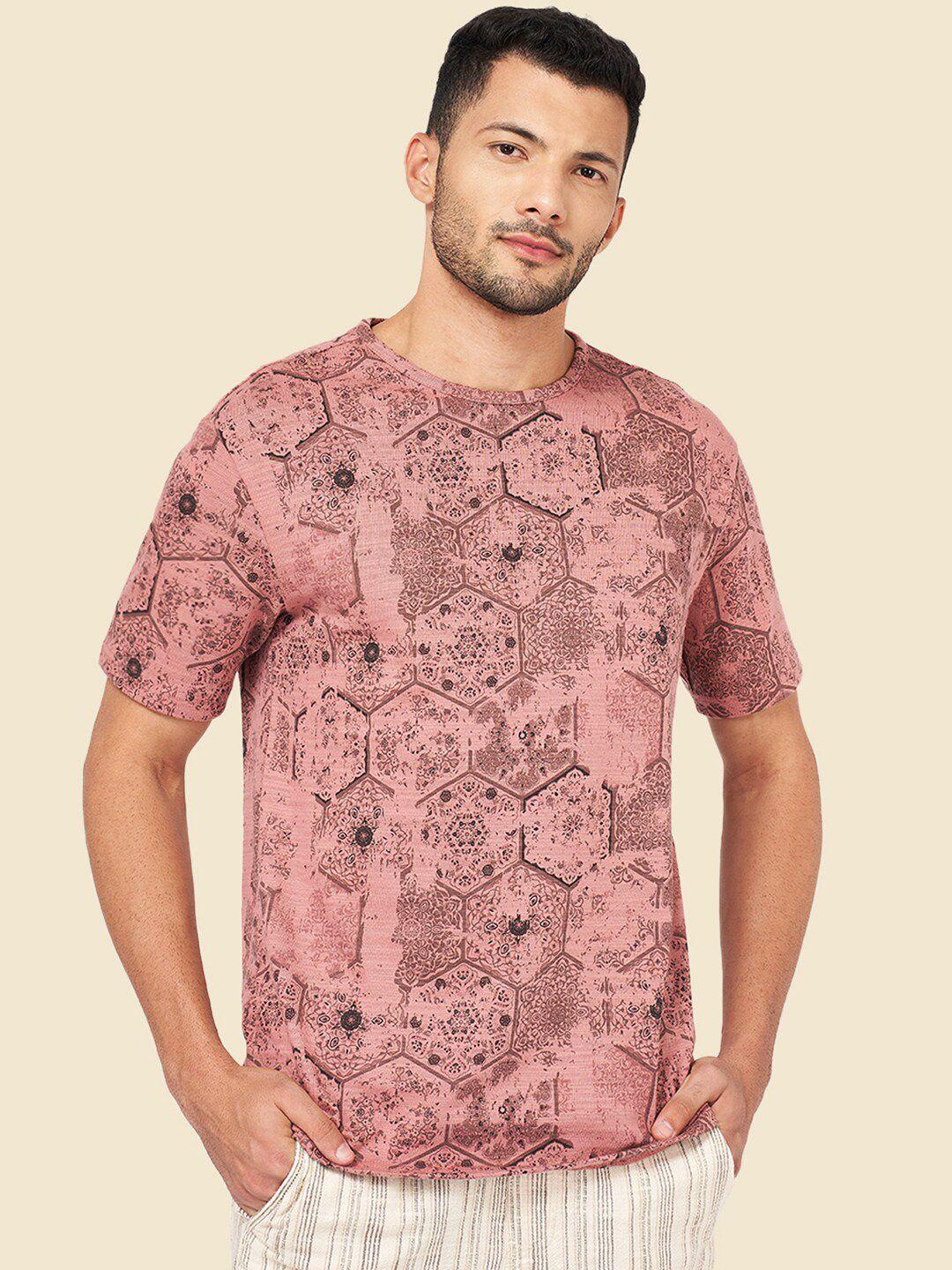 7 alt by pantaloons floral printed cotton t-shirt