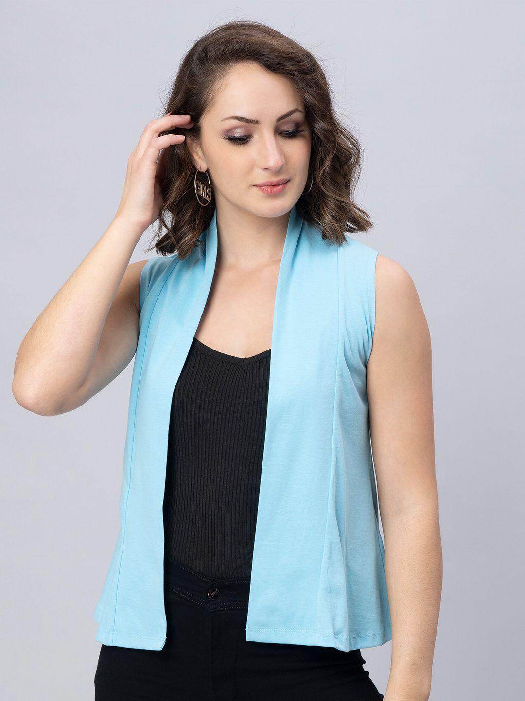 nimble open front pure cotton shrug