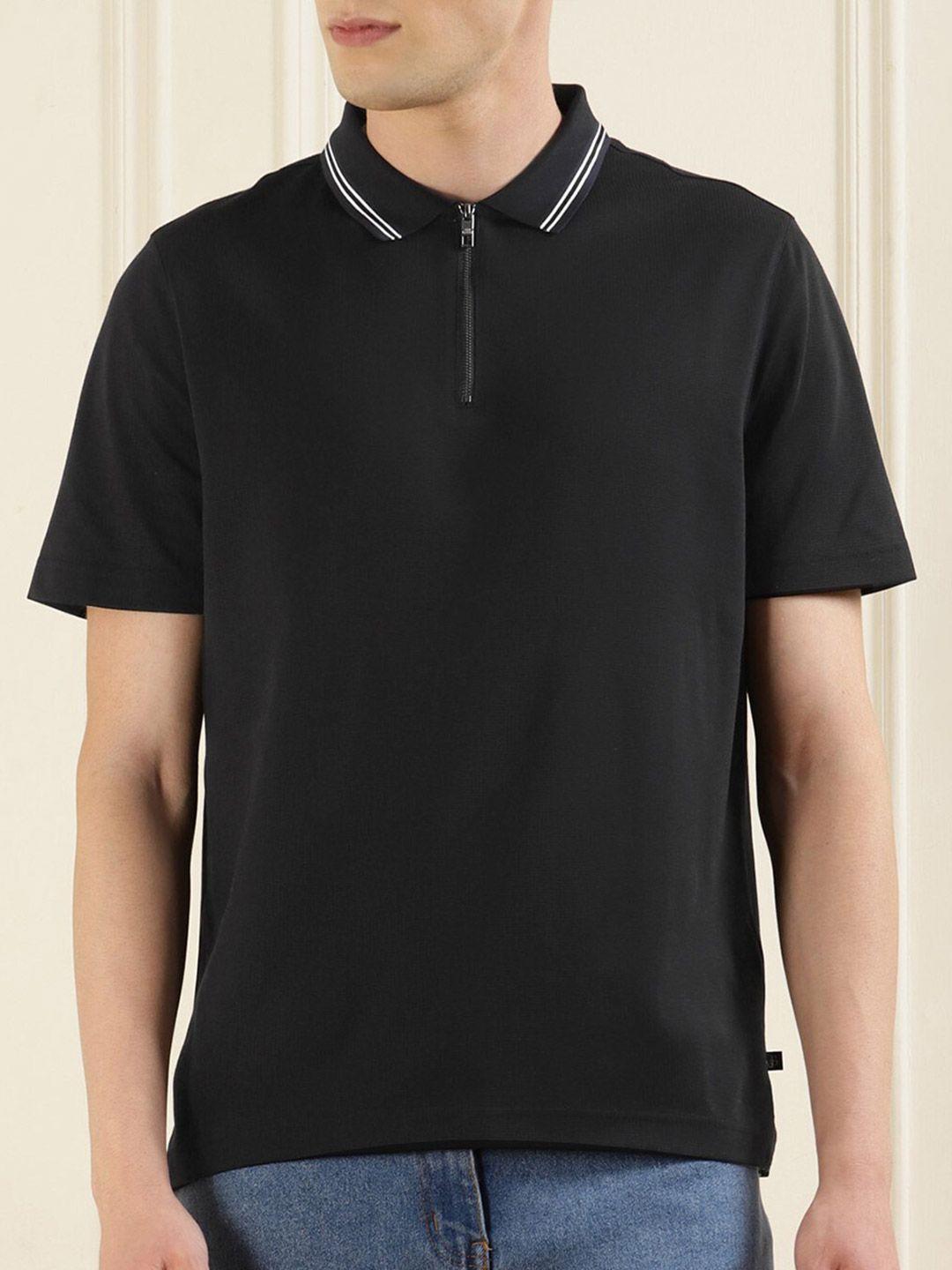 ted baker polo collar cotton t-shirt