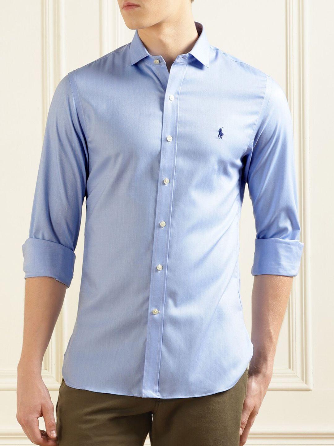 polo ralph lauren textured cotton shirt