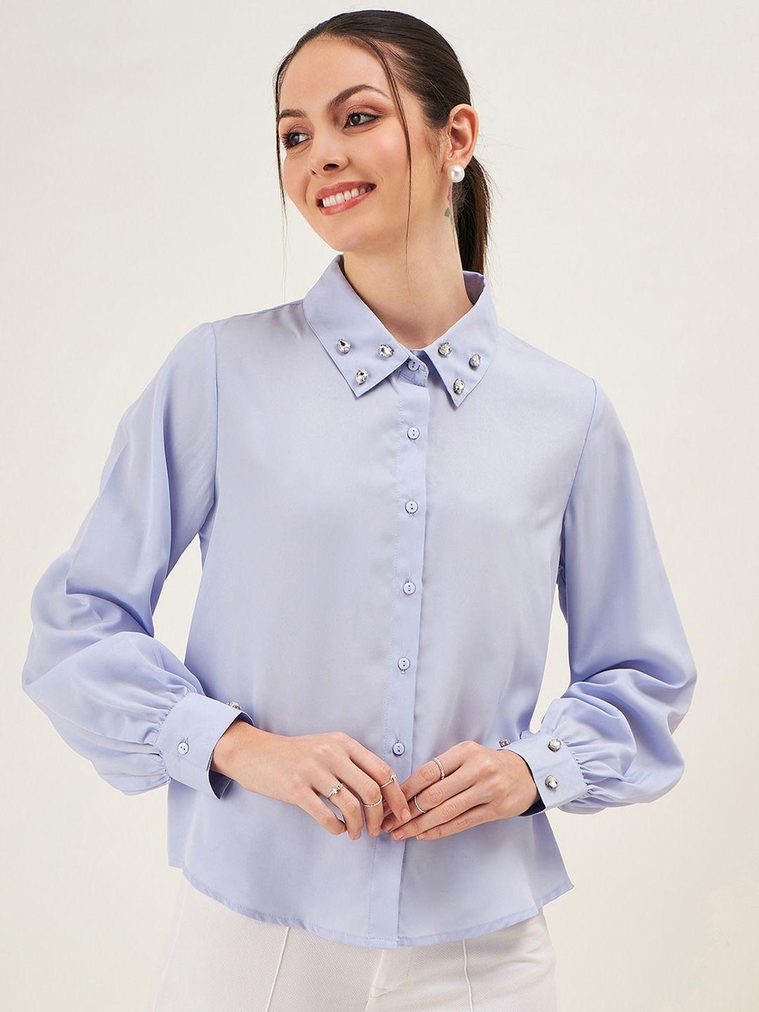 june & harry comfort embellished party shirt