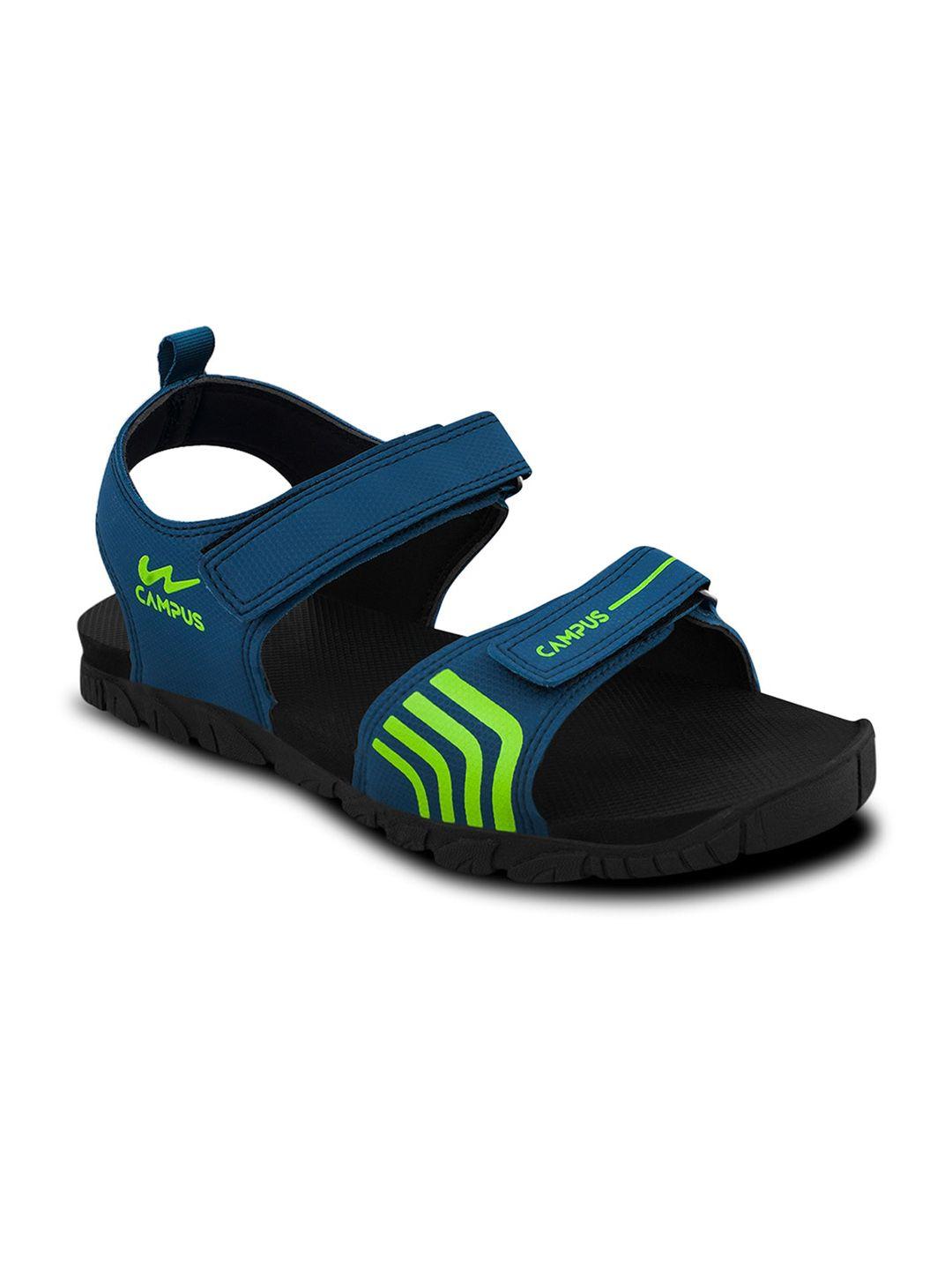 campus men textured anti-skid sole sports sandals