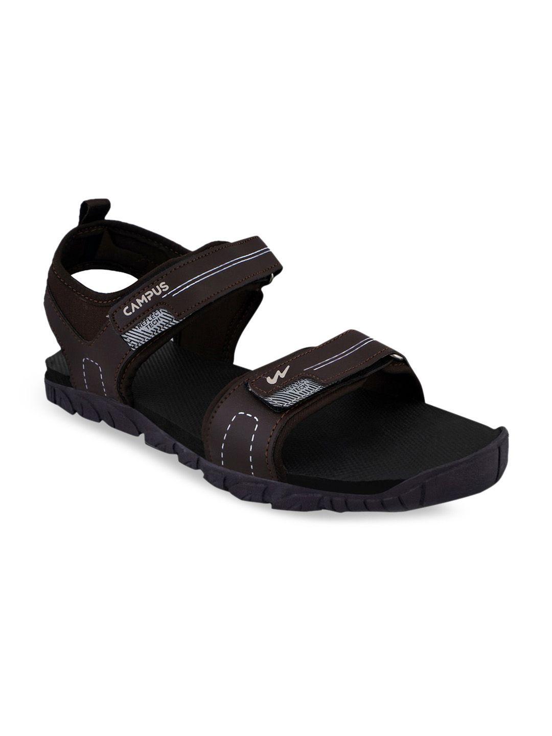 campus men anti-skid sole & reflective strip sports sandals