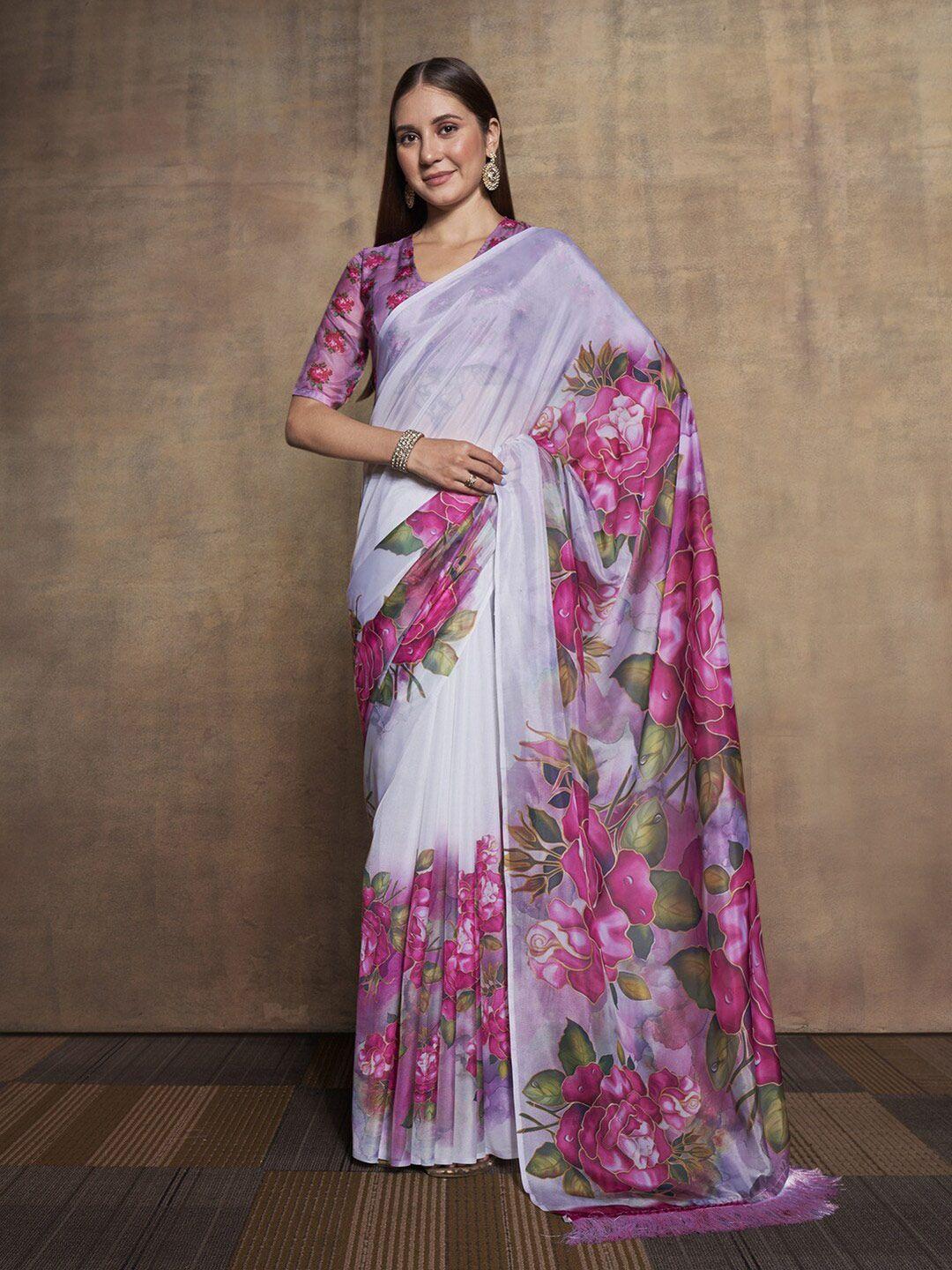 atulyam tex world floral pure silk saree