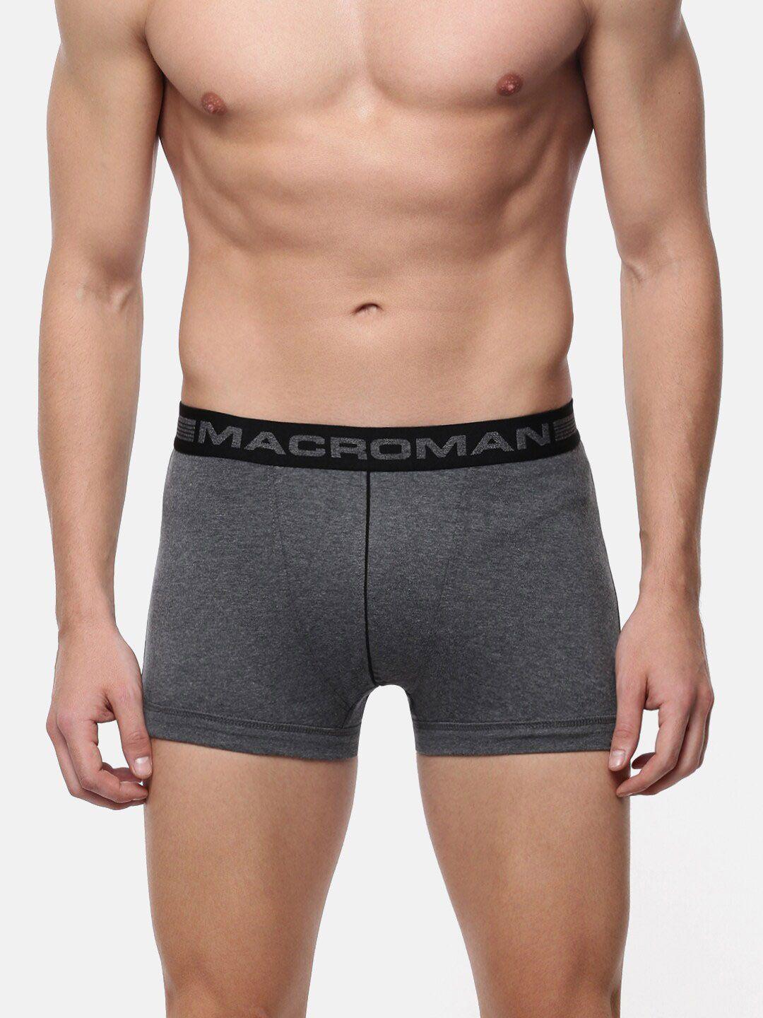 macroman m-series men anti microbial pure cotton boxer brief