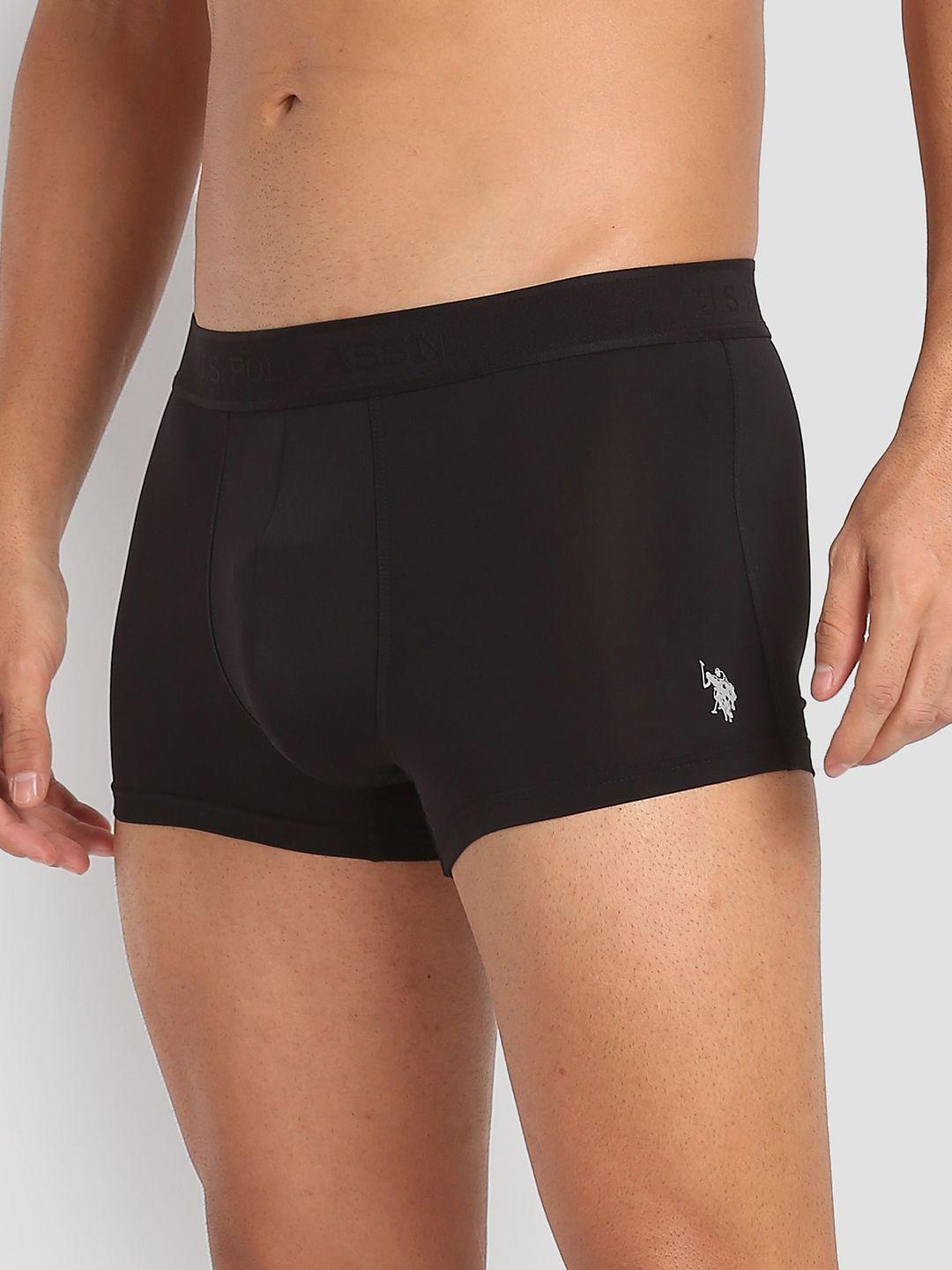 u.s. polo assn. men moisture wicking stretchable trunk