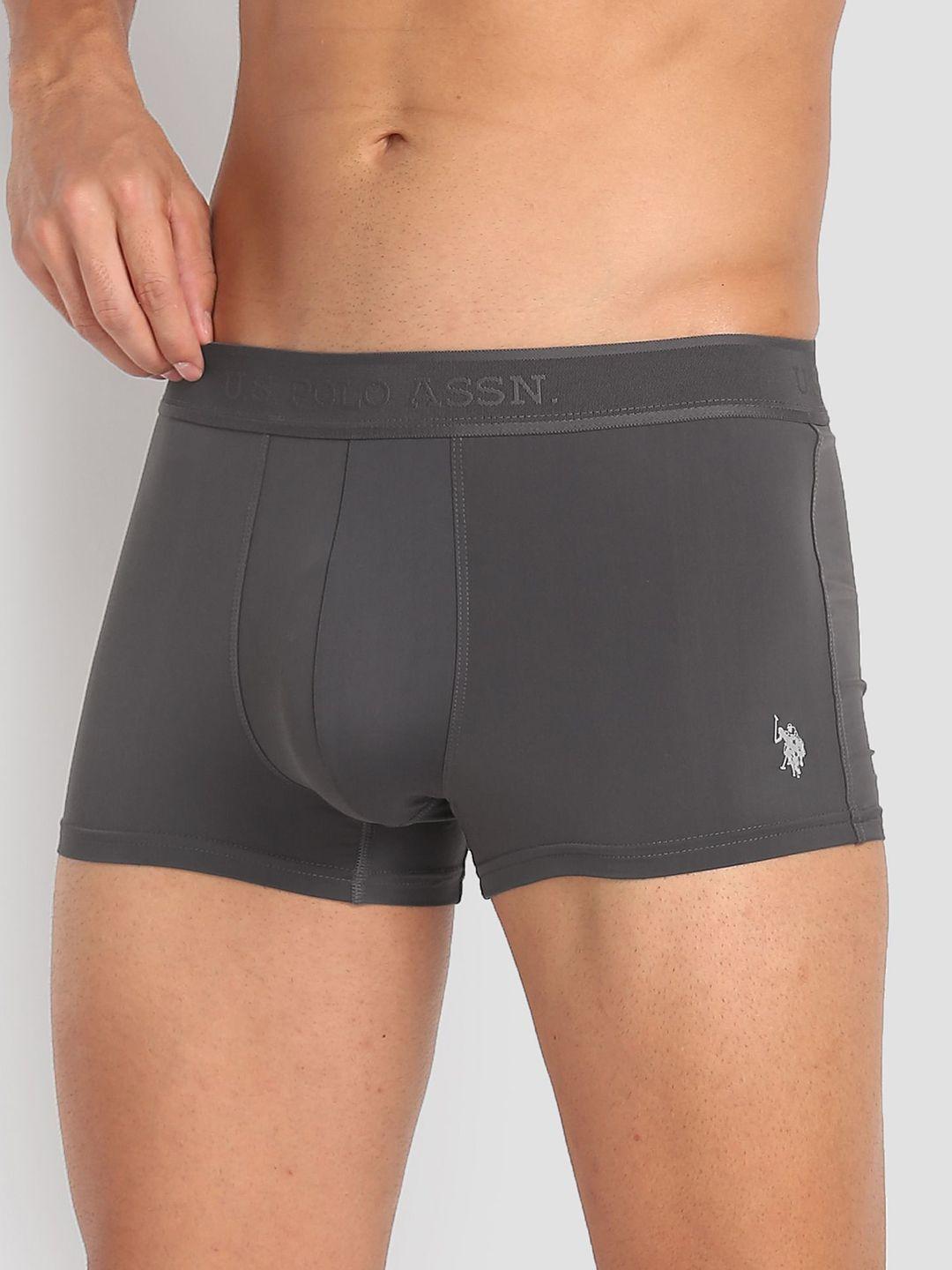 u.s. polo assn. men moisture wicking stretchable trunk