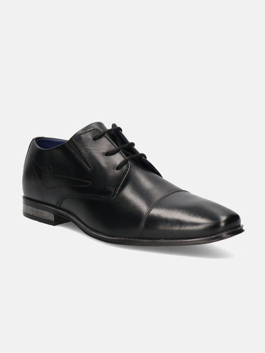 bugatti men leather formal derbys