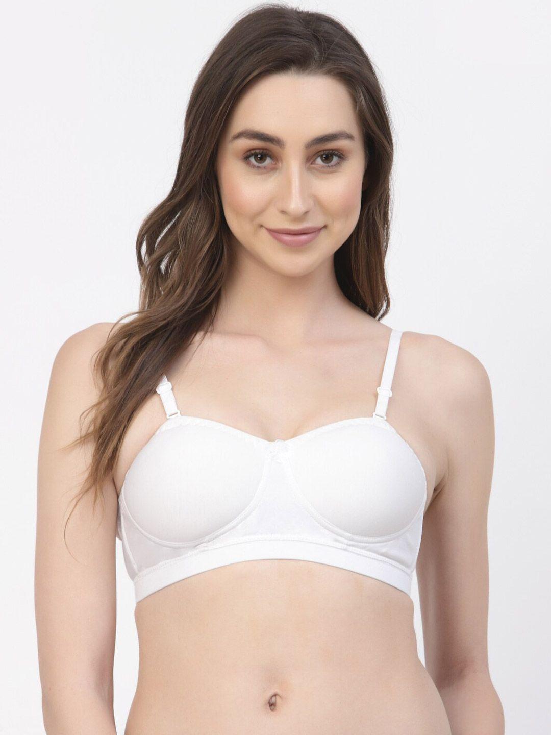 floret medium coverage heavily padded all day comfort seamless balconette bra