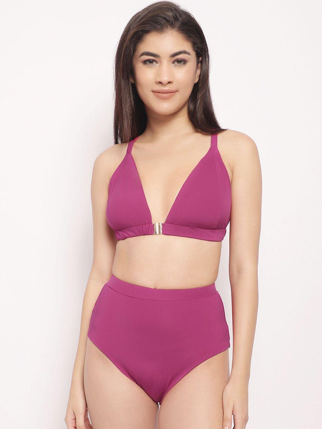 erotissch mangenta swim bikini set