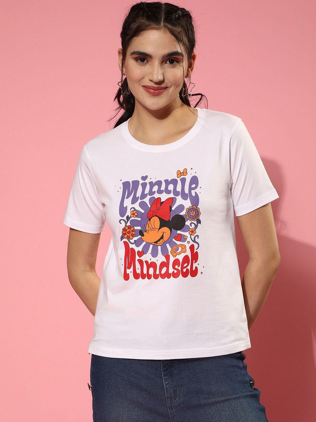 juneberry minnie mouse printed t-shirt