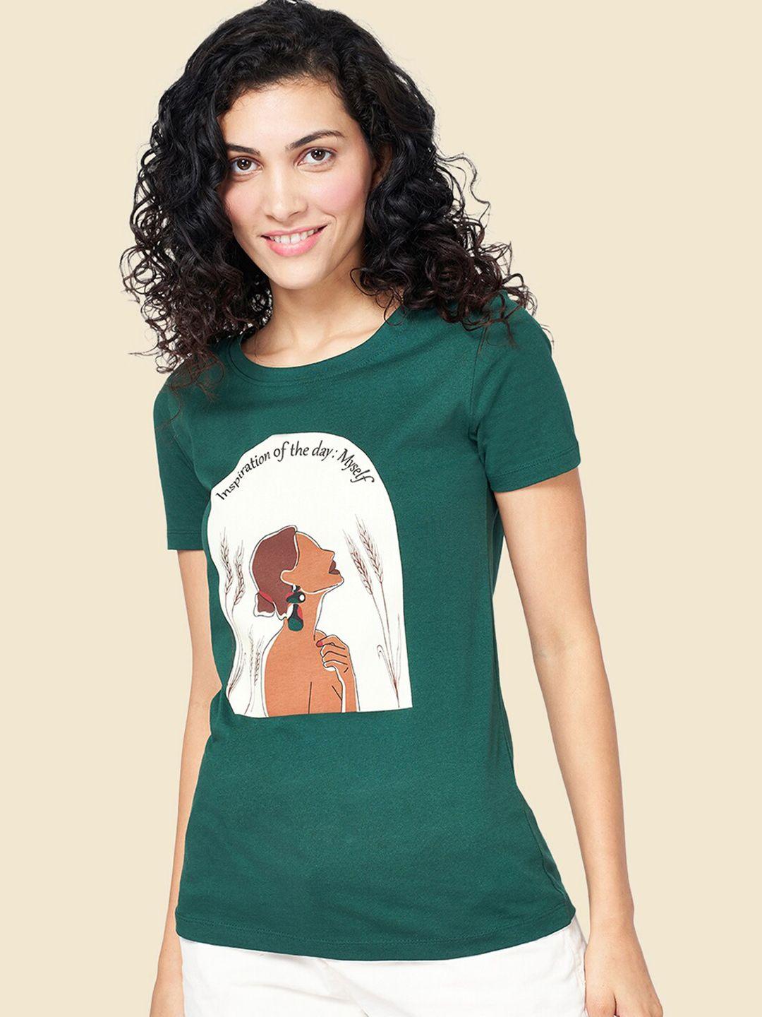 honey by pantaloons graphic printed cotton t-shirt