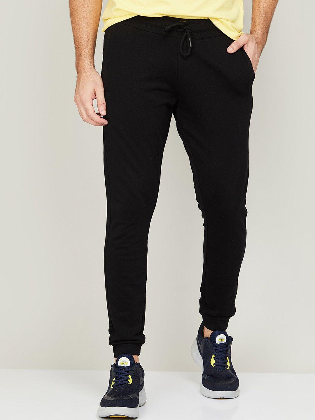 kappa men mid-rise slim-fit joggers