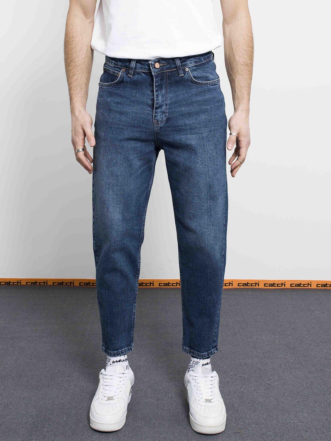 catch men faded regular fit jeans