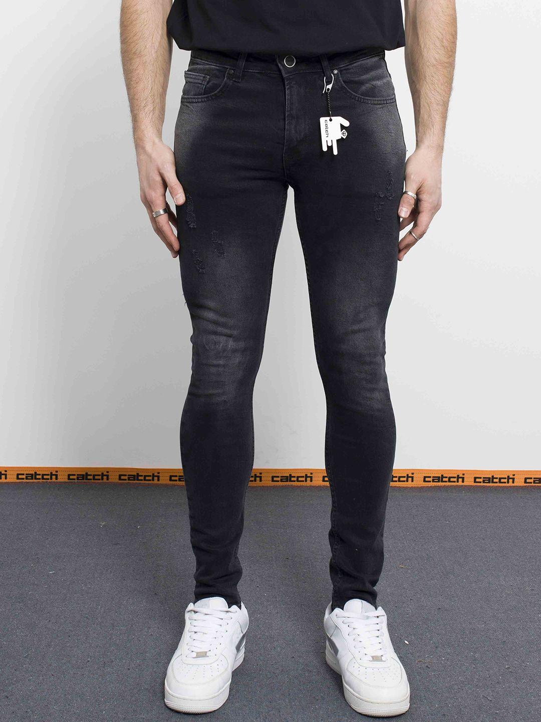 catch men slim fit distressed jeans