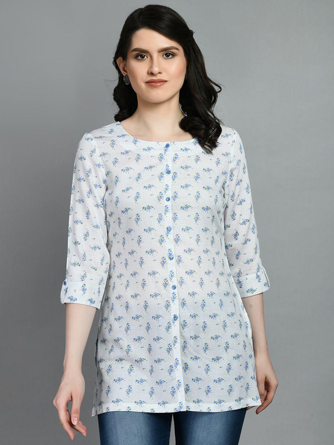 meesan floral printed kurti