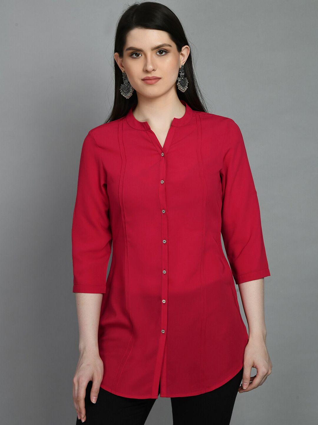 meesan mandarin collar kurti