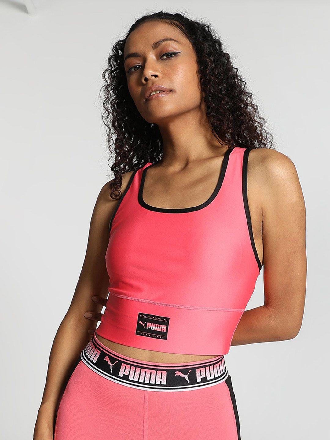 puma women skimmer training tank top