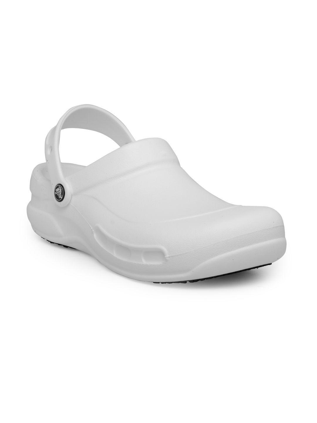 crocs bistro  men white clogs