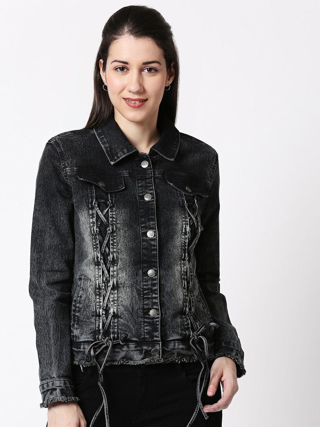 high star washed denim jacket