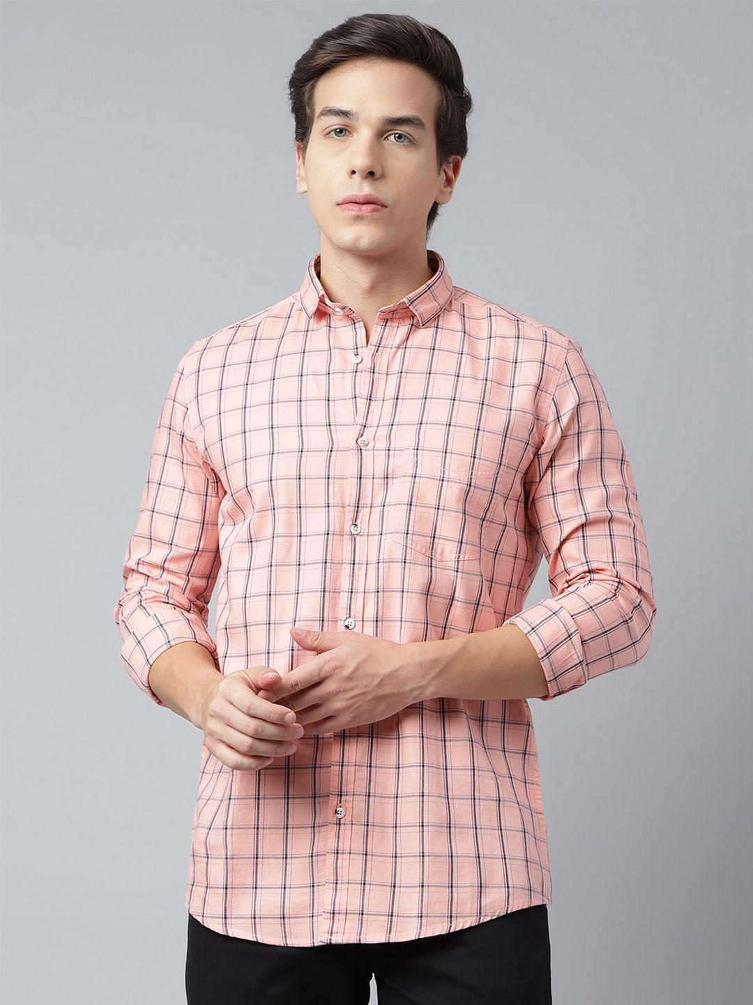 richlook standard fit grid tattersall checked casual shirt