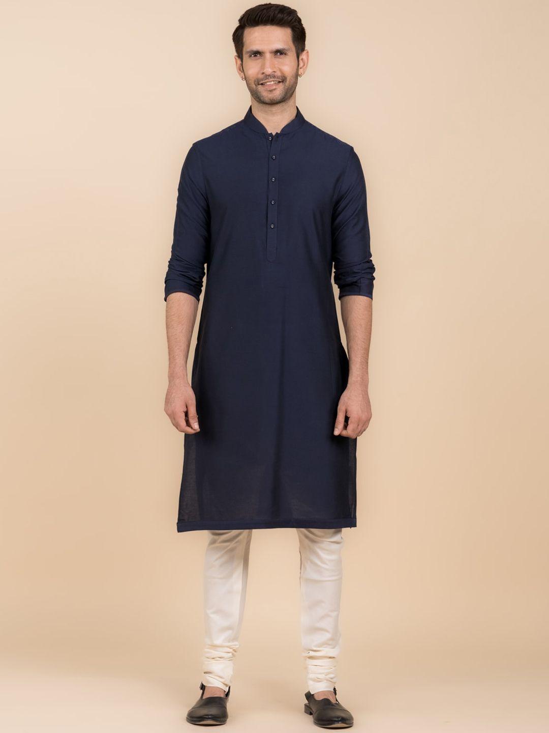 tasva mandarin collar straight kurta