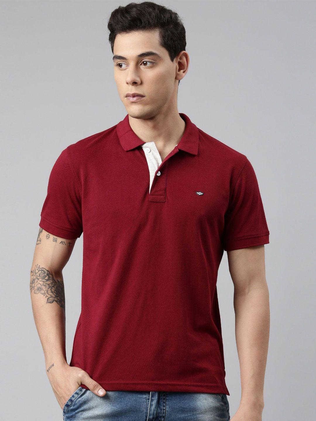 metronaut polo collar pure cotton t-shirt