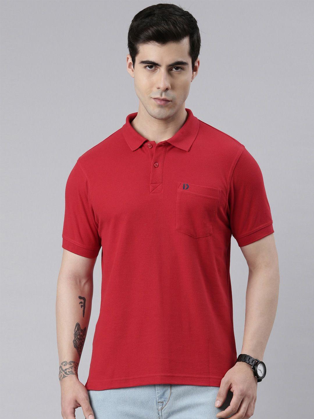 dixcy scott polo collar casual cotton t-shirt