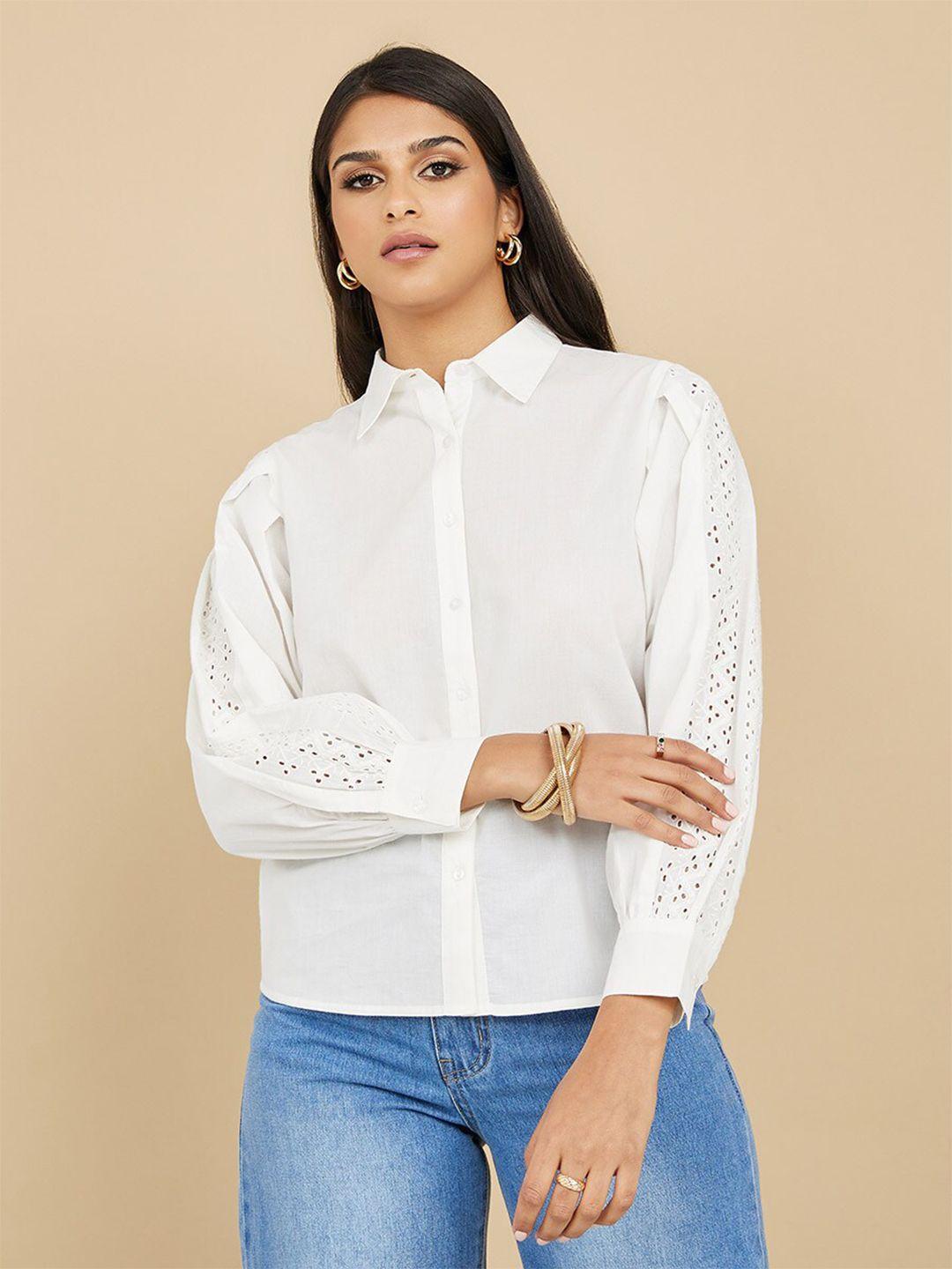 styli cotton casual shirt