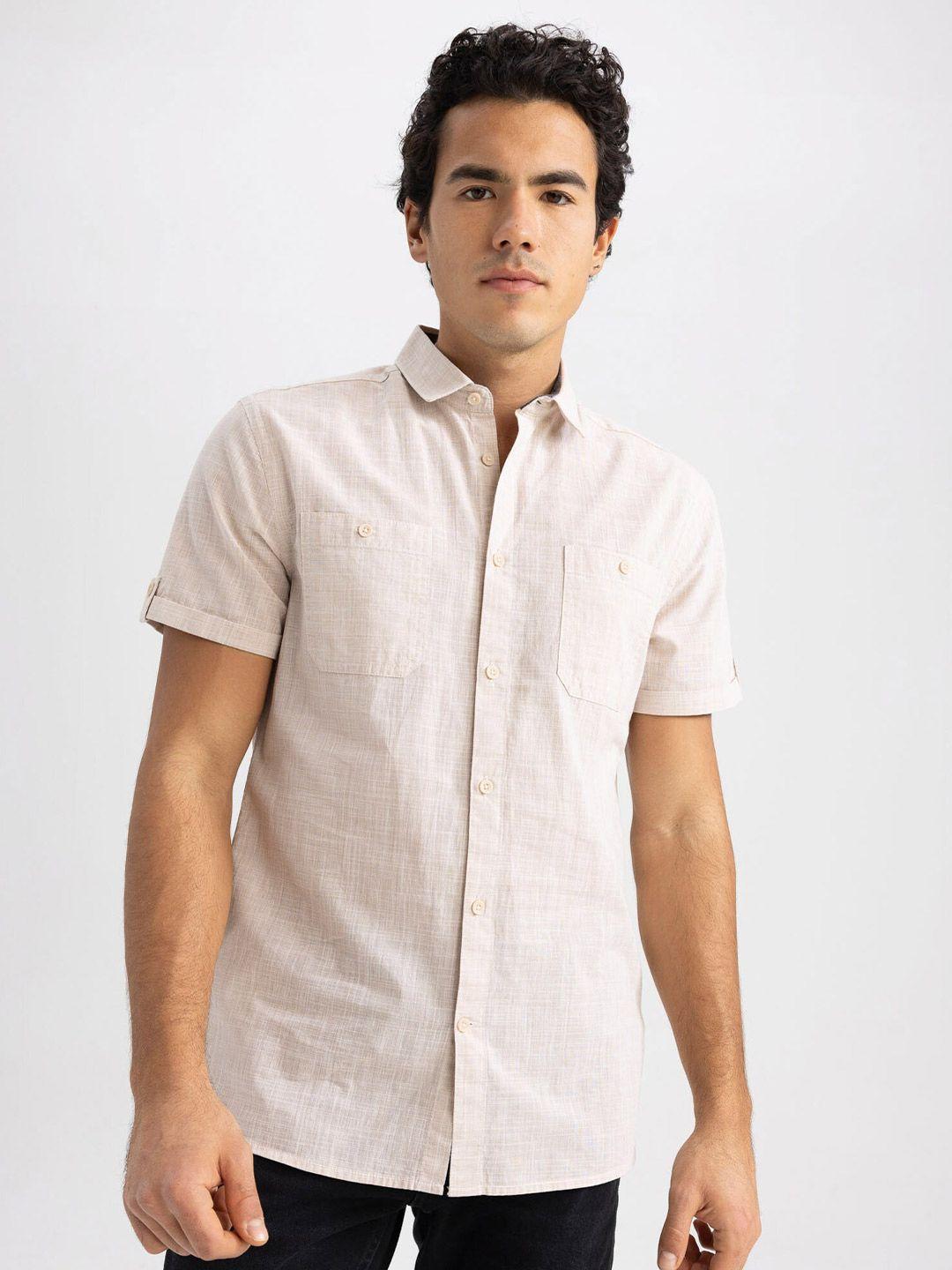 defacto regular casual cotton shirt