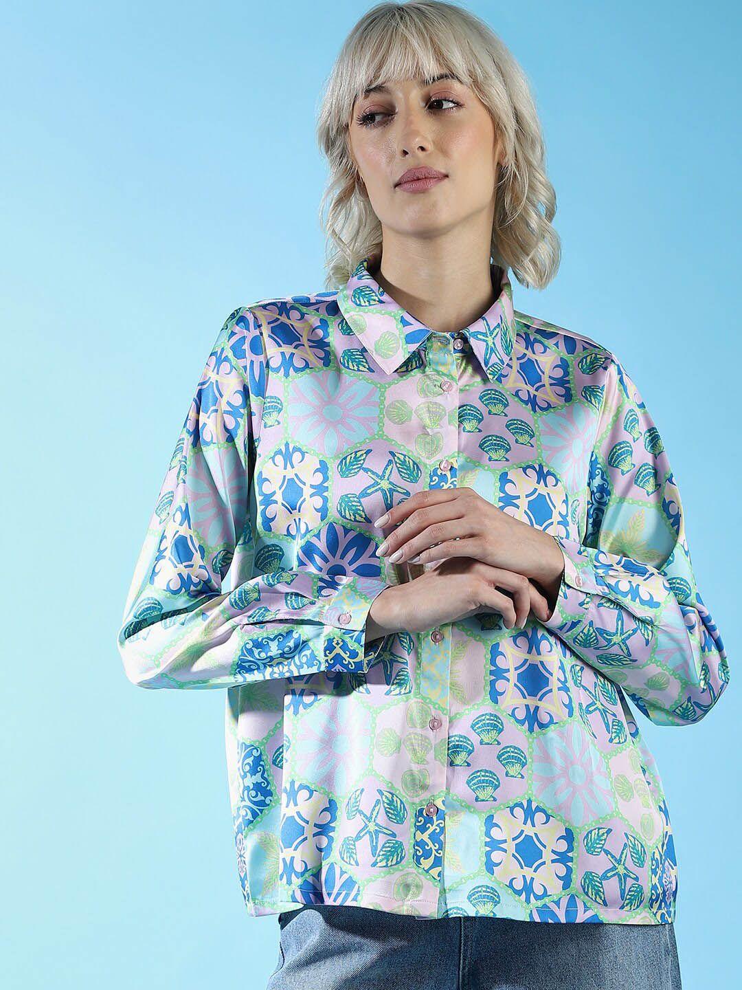 only floral printed casual shirt