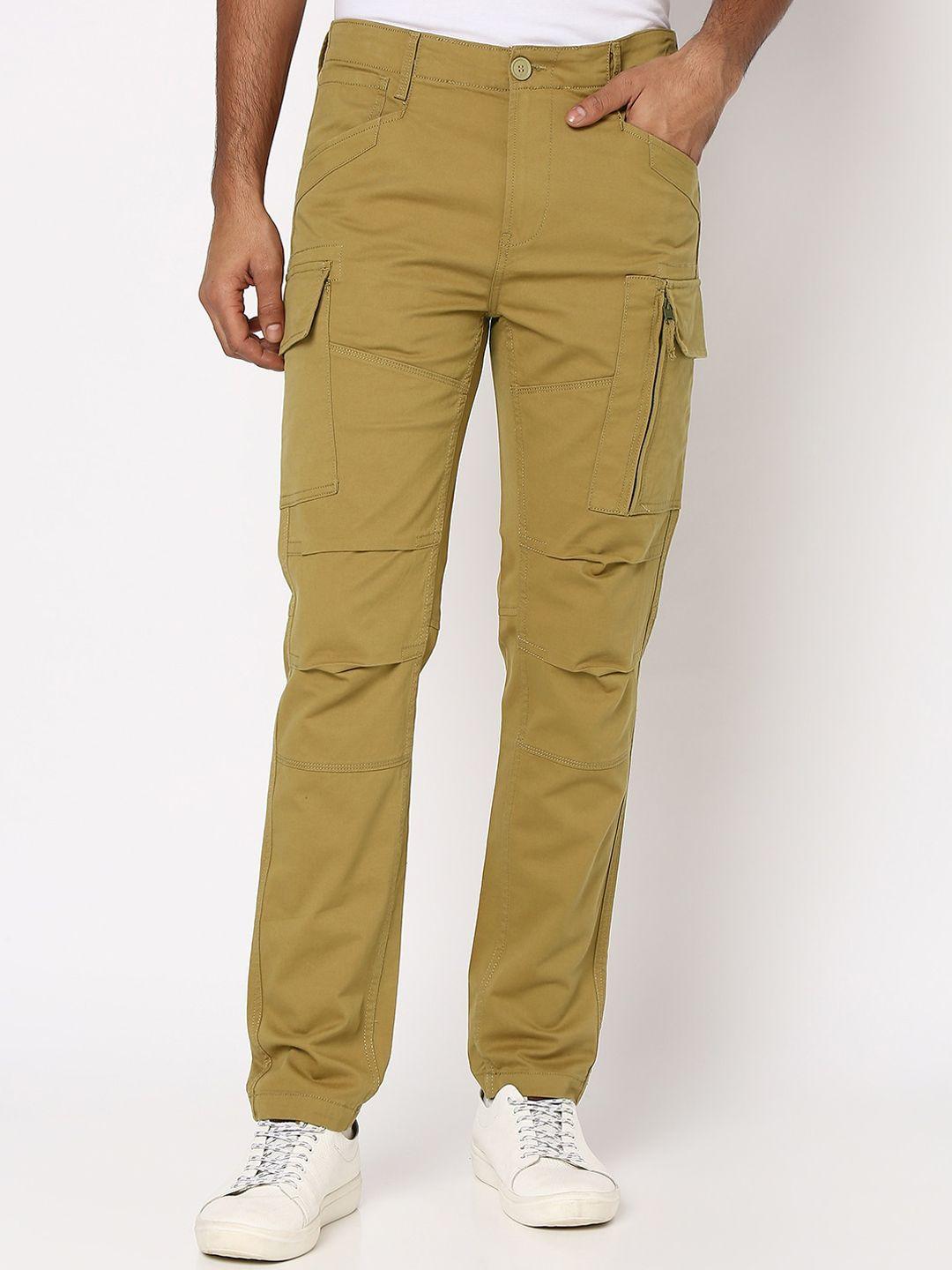 mufti men skinny fit cargos trousers