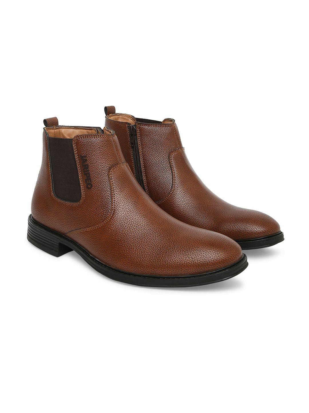 buckaroo men textured chelsea boots