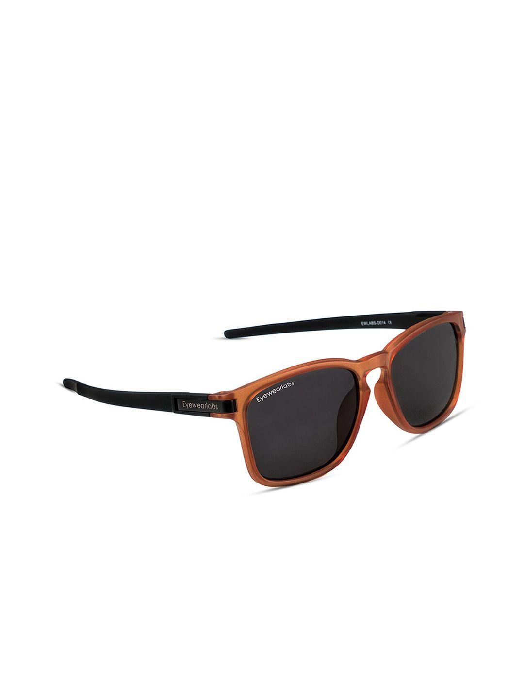 eyewearlabs rectangle sunglasses with polarised and uv protected lens