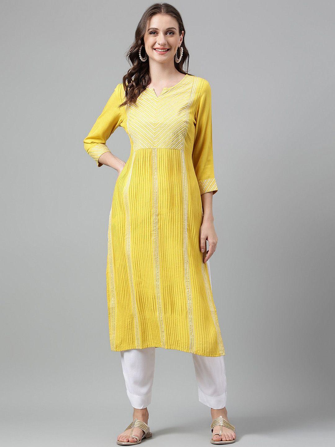 neemiya yoke design gotta patti kurta