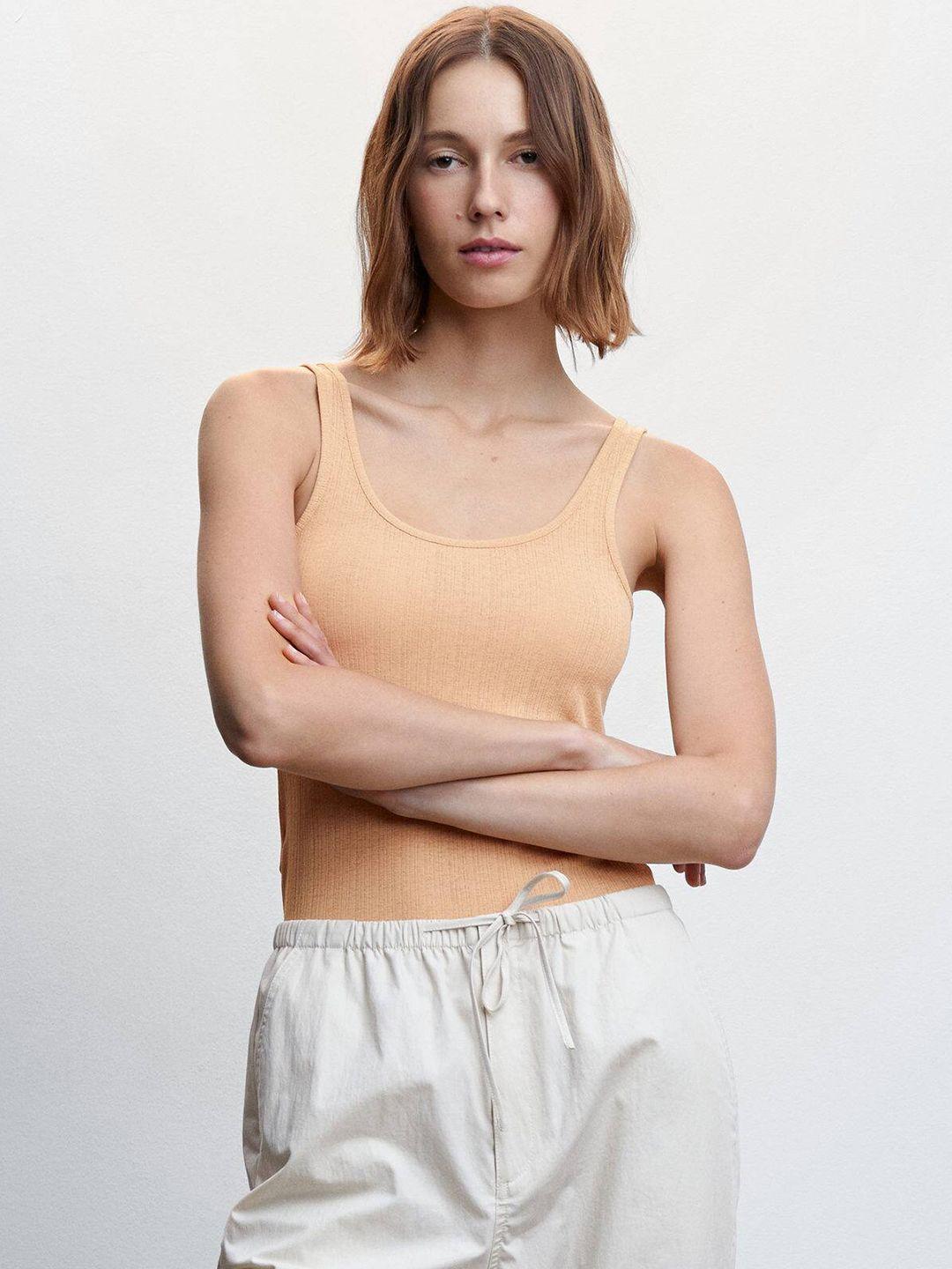 mango ribbed top