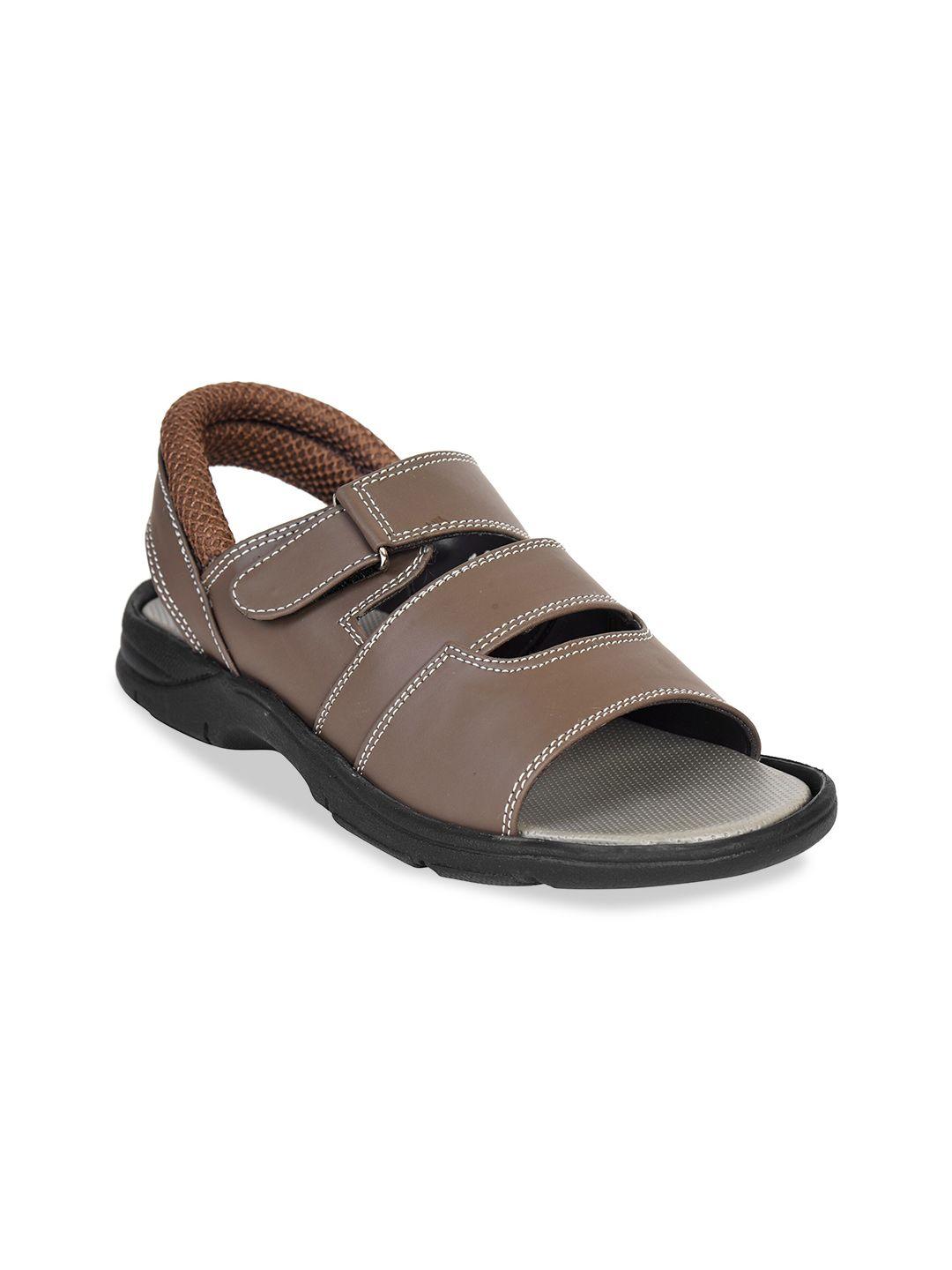 ajanta men stitch detail comfort sandals