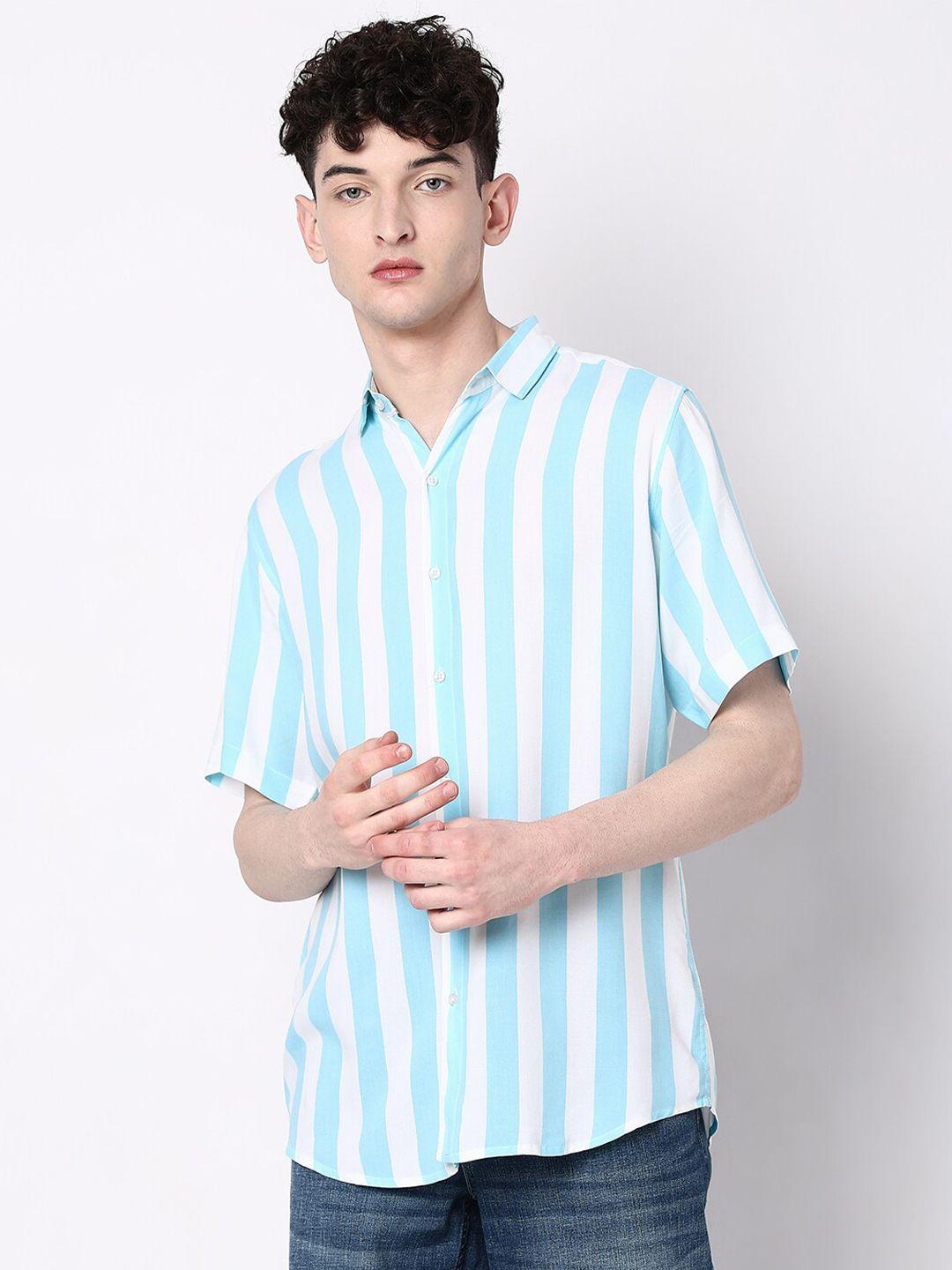 7shores classic striped casual shirt