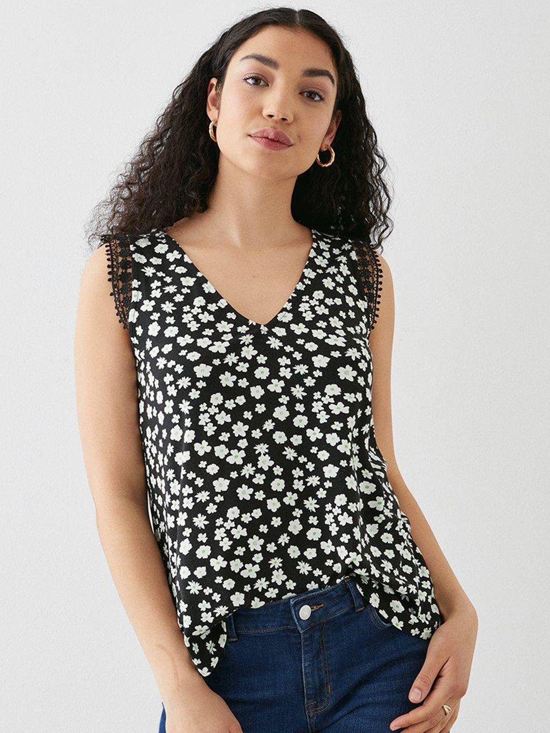 dorothy perkins floral print top