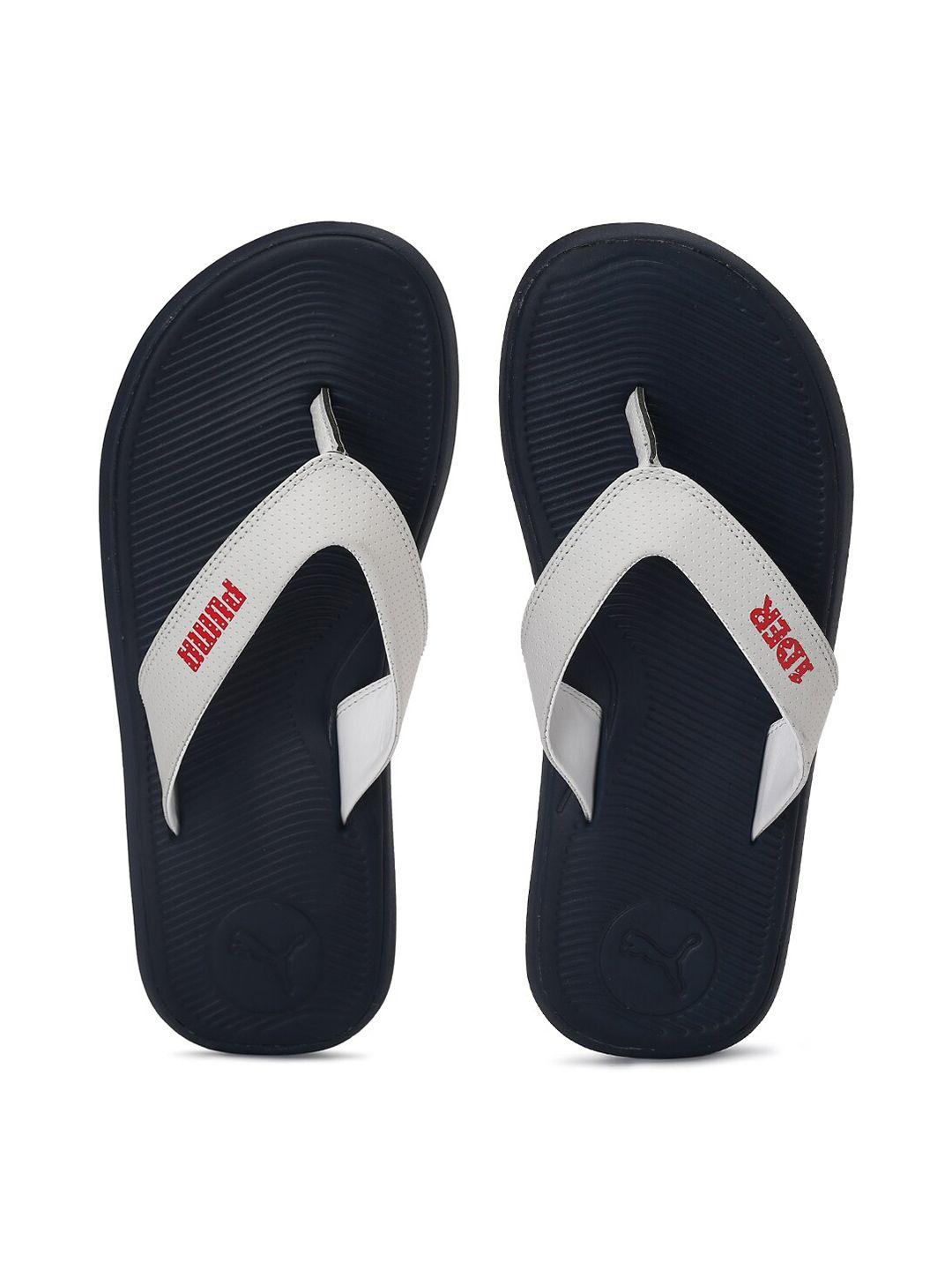 puma men x1der chandler v2 thong flip-flops