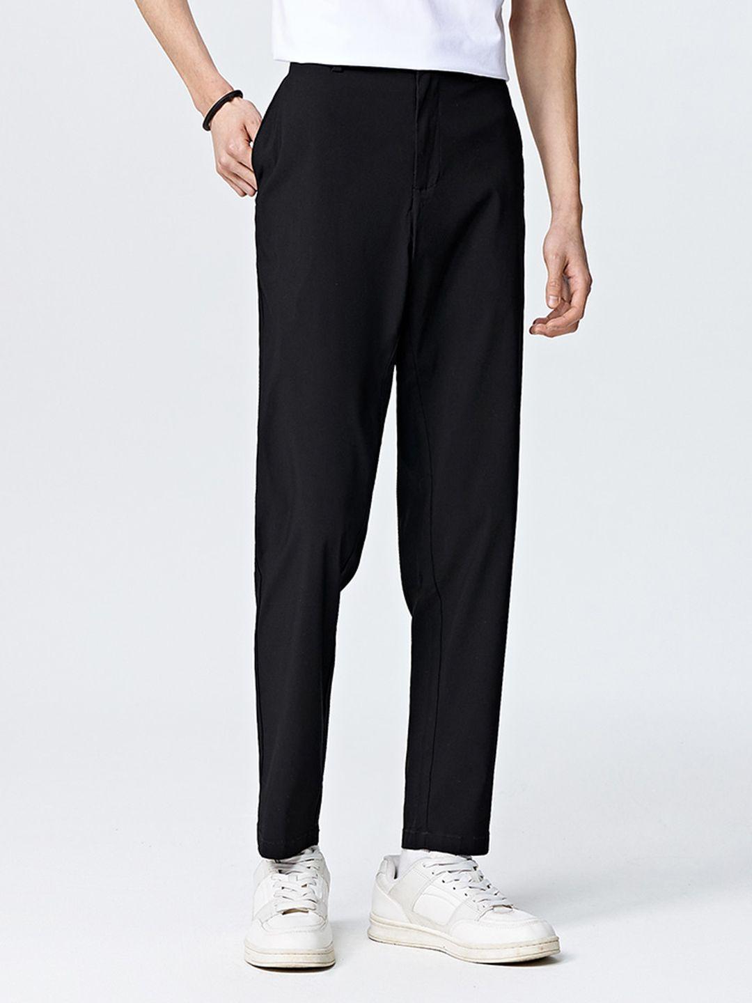 semir men solid trousers